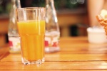 Freshly squeezed orange juice poster picture material wallpaper