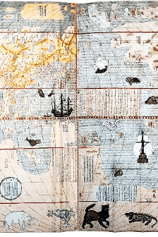 坤輿萬國全圖多版圖片總表