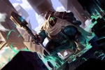 League of Legends Jax original painting wallpaper
