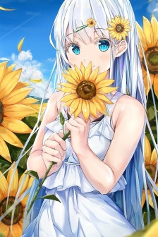 動漫蘿莉女孩性感寫真手機壁紙