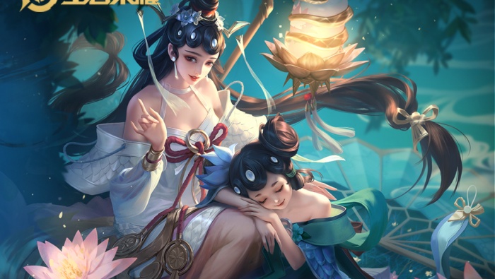 King of Glory Xiao Qiao Green Snake HD Desktop Wallpaper