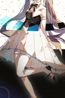 初音未来歌姬卡通手机壁纸