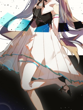 Hatsune Miku Diva cartoon mobile wallpaper