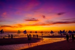 Beautiful Boracay sunset scenery pictures desktop wallpaper