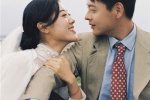 A set of avatar pictures of a very happy couple in Hong Kong style