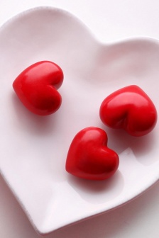 520 love you shape mobile wallpaper