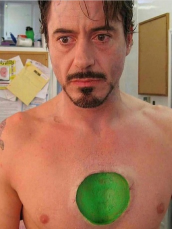 Iron Man Arc Reactor Behind the Scenes Pictures