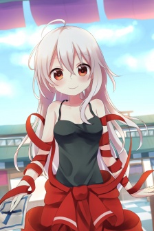 可愛性感動漫美女手機壁紙