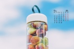 September 2021 Food and Scenery HD Calendar Wallpaper