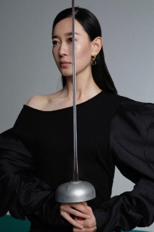 Fencing Sun Yiwen cool sexy photo