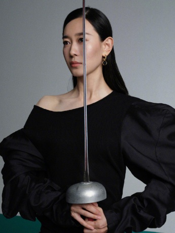 Fencing Sun Yiwen cool sexy photo