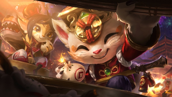 League of Legends Lucky Teemo Computer Wallpaper