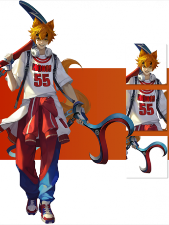 王者荣耀百里玄策热力回旋皮肤细节展示