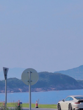 藍色大海風景手機壁紙
