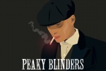 Peaky Blinders hand-painted style mobile wallpaper