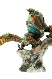 CAPCOM怪物獵人雷狼龍手辦展示