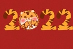 Year of the Tiger Cartoon Festive Style Mobile Wallpaper