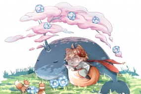 HD original god Dadalia cartoon wallpaper