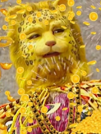 2022 year of the tiger golden leopard rich avatar