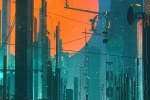 Cool cyberpunk wallpaper