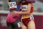 Wang Chunyu finished fifth in women's 800 meters