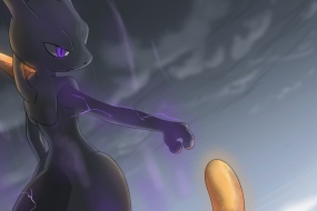 Pokémon Mewtwo Cool Computer Wallpaper