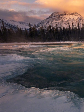壯美秀麗山河風景手機壁紙