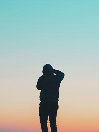 唯美好看人像背影圖片手機壁紙