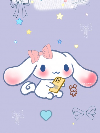 玉桂狗可爱卡通手机壁纸