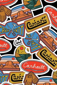 CARHARTT工裝創意手機壁紙