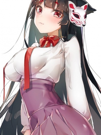 好看性感的二次元美女手机壁纸