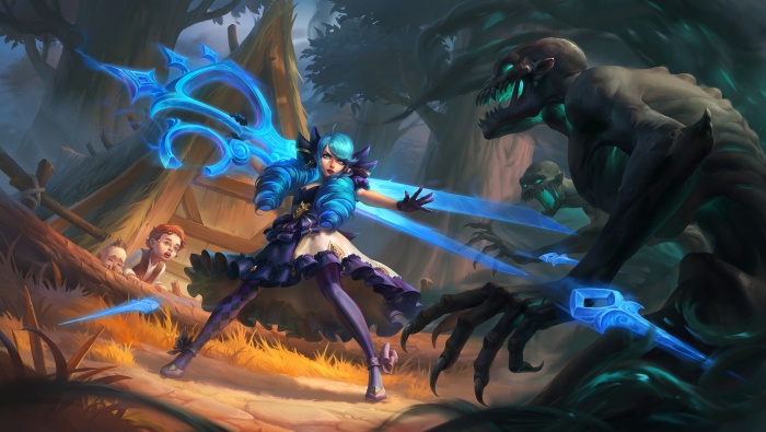 LOL Gwen HD wallpaper