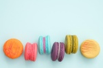 Delicious macarons afternoon tea pictures desktop wallpaper