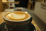 Fragrant coffee latte art pictures desktop wallpaper