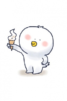小動物吃雪糕系列頭像