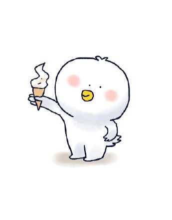 小动物吃雪糕系列头像