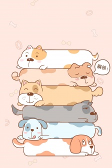 少女心小清新可愛卡通手機壁紙