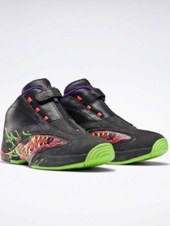 Reebok Ghostbusters themed shoes details