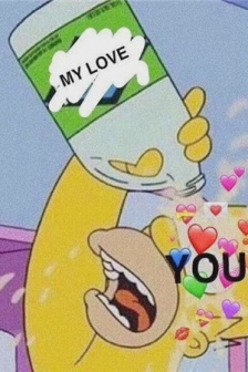 Super cute cartoon background picture