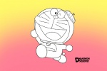 Doraemon's official birthday greeting picture