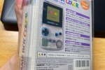 GBC game console transparent version physical picture