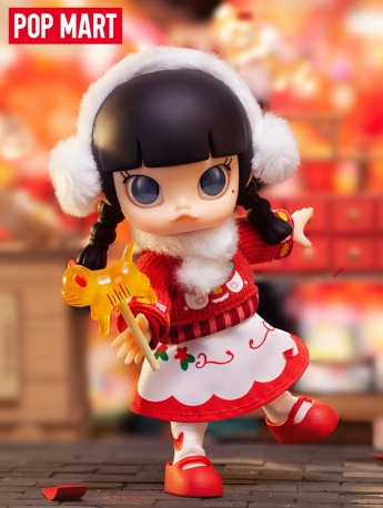 Molly小小虎可动人偶高清图