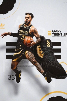 Gary Trent Jr. sneaker cool poster