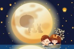 Mousse Mousse Akita Jun Oil Exploded Jiding Mid-Autumn Festival Wallpaper