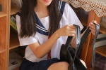 清秀美女大胆性感制服诱惑写真