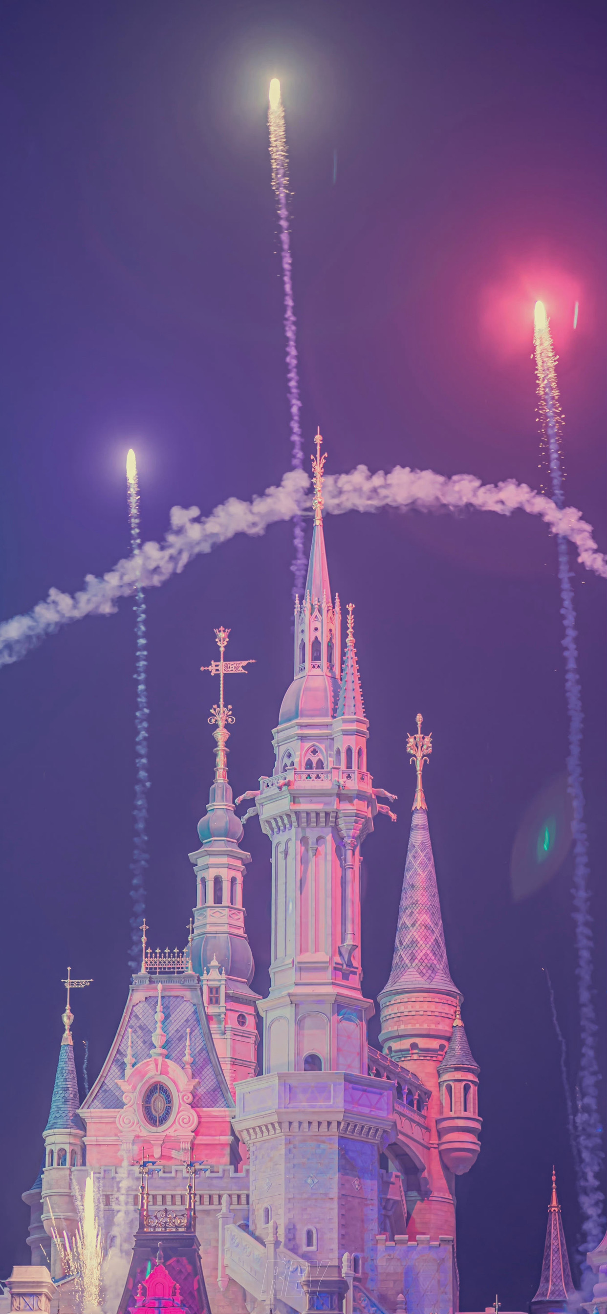 迪士尼城堡唯美手机壁纸