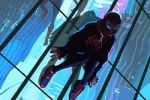 Spider-Man Parallel Universe Illustration Wallpaper