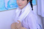 超漂亮的美女学生妹清新运动写真