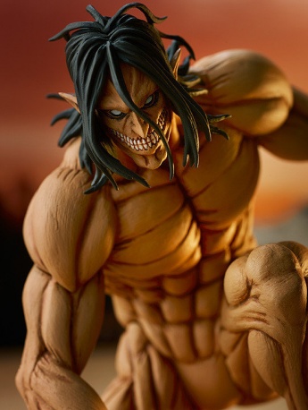 进击的巨人艾伦耶格尔手办多角度图