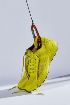 Multiple pictures of Arc’teryx’s new trail running shoes